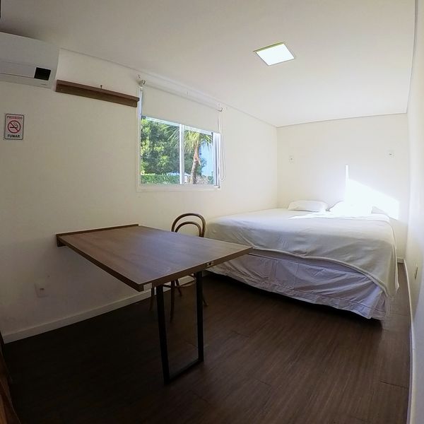 Suite del Flat do Renato Russo con cama de matrimonio