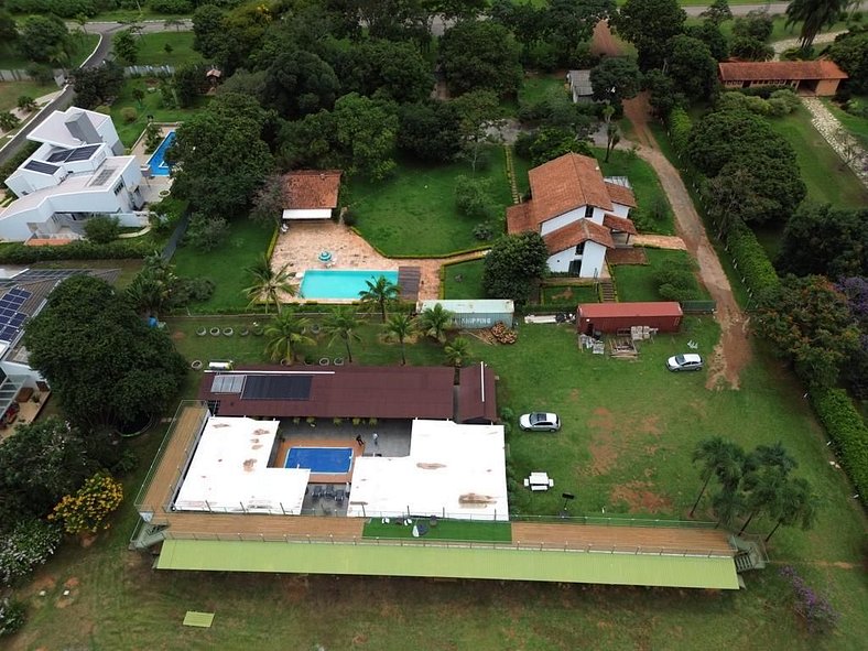 Flat casa de campo aluguel temporada Lago Sul Brasilia DF