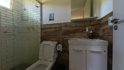 Banheiro do Flat dos Solteiros — Villa Kubitschek