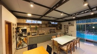Espaço gourmet — Casa Modernista Casa Entera Lago Sul Brasília-DF